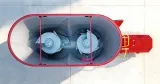 Стационарный смеситель кормов TMR вместимостью 14–24 м³